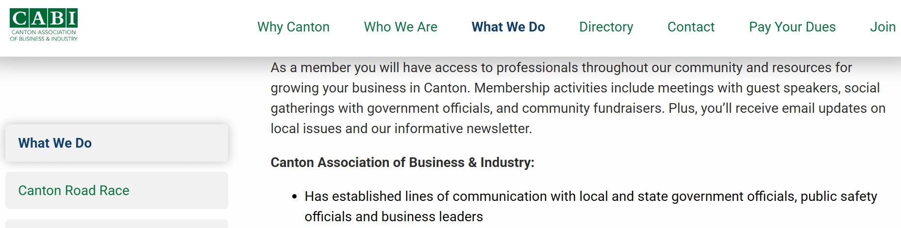 Canton's Tax Policy
